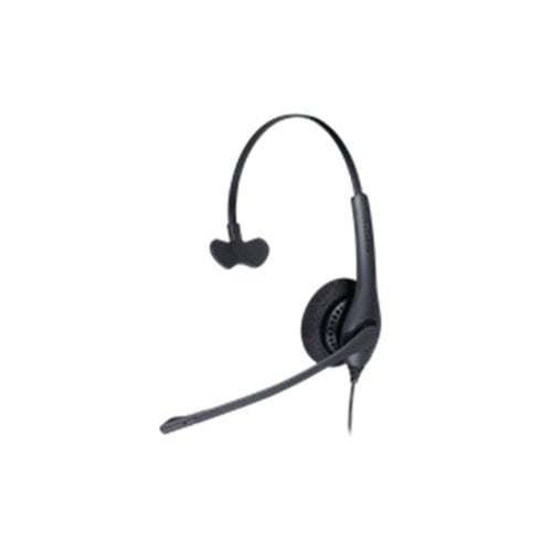 Jabra BIZ 1500 Headset - Mono - Quick Disconnect - Wired - 150 Ohm - 20 Hz - 4.50 kHz - Over-the-head - Monaural - Supra-aural - 95 cm Cable - Noise Canceling IM3300550