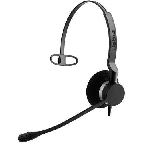 Jabra BIZ 2300 QD Headset - Mono - Quick Disconnect - Wired - Over-the-head - Monaural - Supra-aural - Noise Cancelling Microphone IM2568378