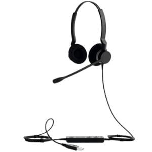 Jabra BIZ 2300 USB Headset - Stereo - USB - Wired - Over-the-head - Binaural - Supra-aural - Noise Cancelling Microphone IM2536892