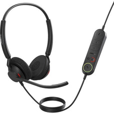 Jabra Engage 40 Headset - Stereo - USB Type A - Wired - 50 Hz - 20 kHz - On-ear, Over-the-head - Binaural - Ear-cup - MEMS Technology Microphone - Noise Canceling IM5587897