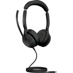 Jabra Evolve2 50 Headset - Stereo - USB Type C - Wired/Wireless - Bluetooth - 3000 cm - 20 Hz - 20 kHz - On-ear - Binaural - Supra-aural - 170 cm Cable - MEMS Technology, Noise Cancelling Microphone - Noise Canceling IM5700569