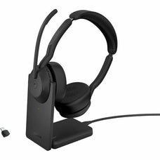 Jabra EVOLVE2 55 Headset - Stereo - Wireless - Bluetooth - 3000 cm - 20 Hz - 20 kHz - On-ear - Binaural - Supra-aural - MEMS Technology, Noise Cancelling Microphone - Noise Canceling IM5700283