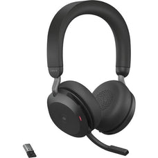 Jabra Evolve2 75 Headset, Stereo, USB-A, Wireless, Bluetooth, Binaural, MEMS, Noise Canceling IM5320761