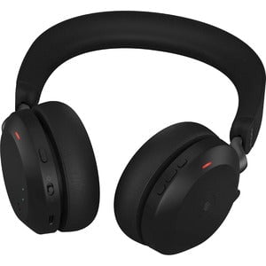 Jabra Evolve2 75 Headset - Stereo - USB Type C - Wireless - Bluetooth - 3000 cm - 20 Hz - 20 kHz - On-ear - Binaural - Ear-cup - MEMS Technology Microphone - Noise Canceling - Black IM5320756