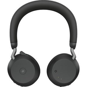 Jabra Evolve2 75 Headset - Stereo - USB Type C - Wireless - Bluetooth - 3000 cm - 20 Hz - 20 kHz - On-ear - Binaural - Ear-cup - MEMS Technology Microphone - Noise Canceling - Black IM5320756