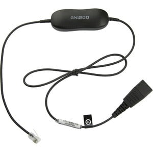 Jabra GN1200 SmartCord - 50.80 cm Data Transfer Cable - First End: RJ-9 Phone - Male IM1815466