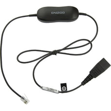Jabra GN1200 SmartCord - 50.80 cm Data Transfer Cable - First End: RJ-9 Phone - Male IM1815466