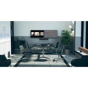 Jabra PanaCast 50 Video Conference Equipment - 3840 x 1080 Video (Live) - 4K - 30 fps - 1 x Network (RJ-45) - USB - Ethernet - Wireless LAN - Wall Mountable, Tabletop, Screen Mount IM5200996
