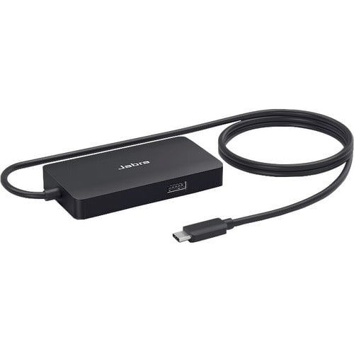 Jabra PanaCast USB Hub USB-C - 4K, WUXGA - 3840 x 2160, 1920 x 1200 - 2 x USB Type-A Ports - USB Type-A - 2 x USB Type-C Ports - USB Type-C - 1 x RJ-45 Ports - Network (RJ-45) - 1 x HDMI Ports - HDMI - VGA - Wired - Gigabit Ethernet - macOS, Windows IM4622997