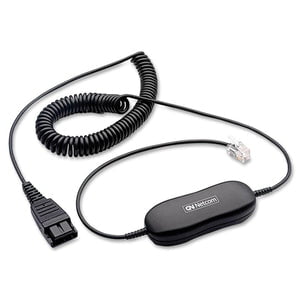 Jabra Smart Cord Headset Cable - 2.01 m Data Transfer Cable - First End: 1 x Quick Disconnect - Second End: 1 x RJ-10 IM1075829