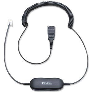 Jabra Smart Cord Headset Cable - 2.01 m Data Transfer Cable - First End: 1 x Quick Disconnect - Second End: 1 x RJ-10 IM1075829