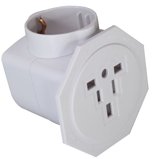 Jackson Inbound Travel Adaptor with Surge Protection, Converts US/UK and European plugs to NZ/AUS CDPTAMULTI2