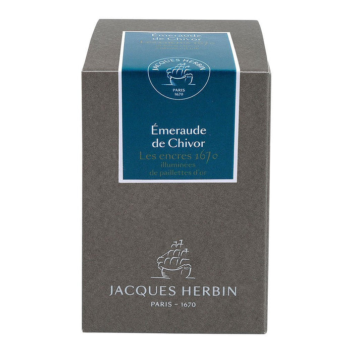 Jacques Herbin 1670 Ink 50ml Emerald of Chivor FPC15035JT