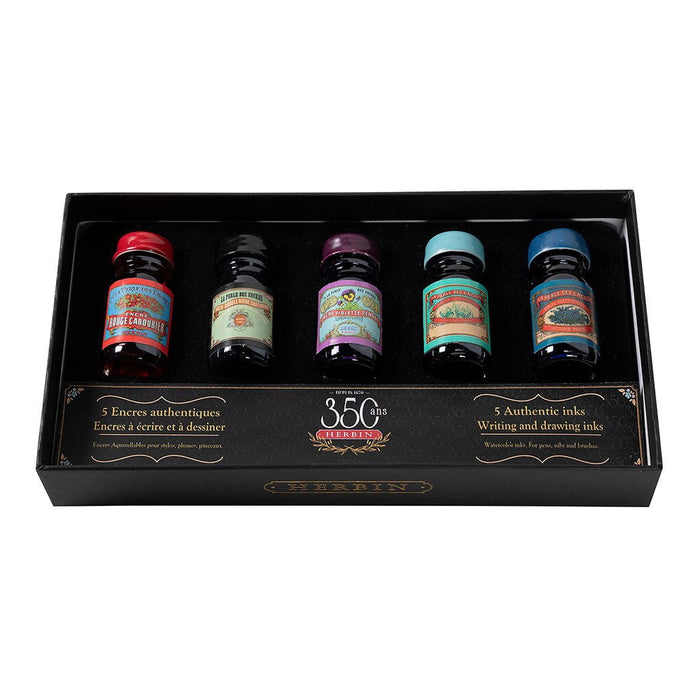 Jacques Herbin 350th Anniversary Ink 10ml, Pack of 5 FPC18900T