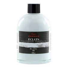 Jacques Herbin Eclats Pigmented Ink White 250ml FPC18050T