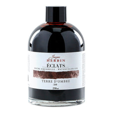 Jacques Herbin Eclats Watercolour Ink 210 Umber 250ml FPC18210T