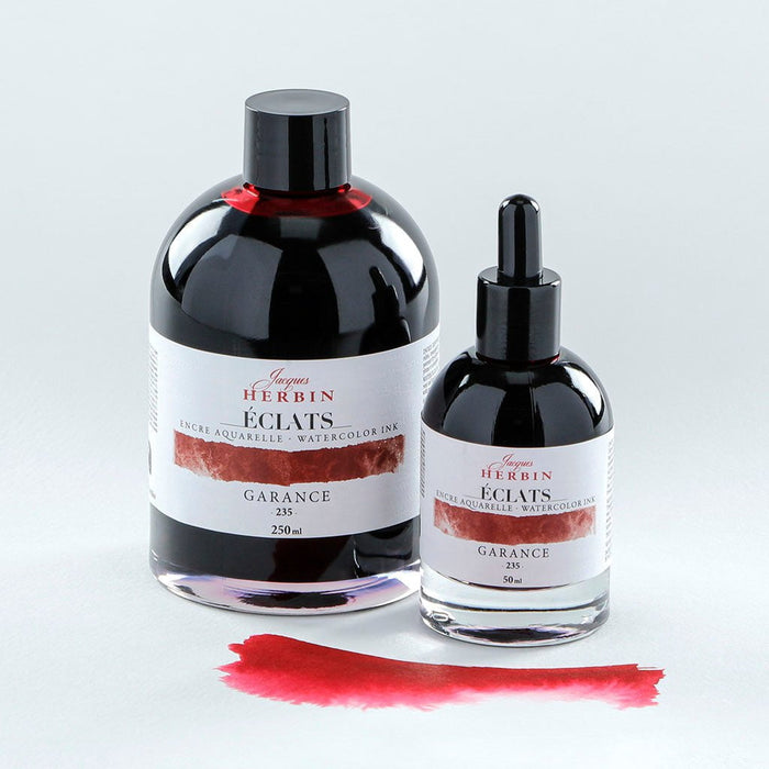 Jacques Herbin Eclats Watercolour Ink 235 Madder 50ml FPC16235T