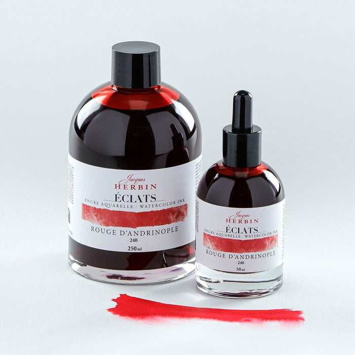 Jacques Herbin Eclats Watercolour Ink 240 Turkey Red 50ml FPC16240T