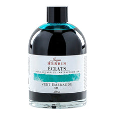 Jacques Herbin Eclats Watercolour Ink 520 Emerald Green 250ml FPC18520T