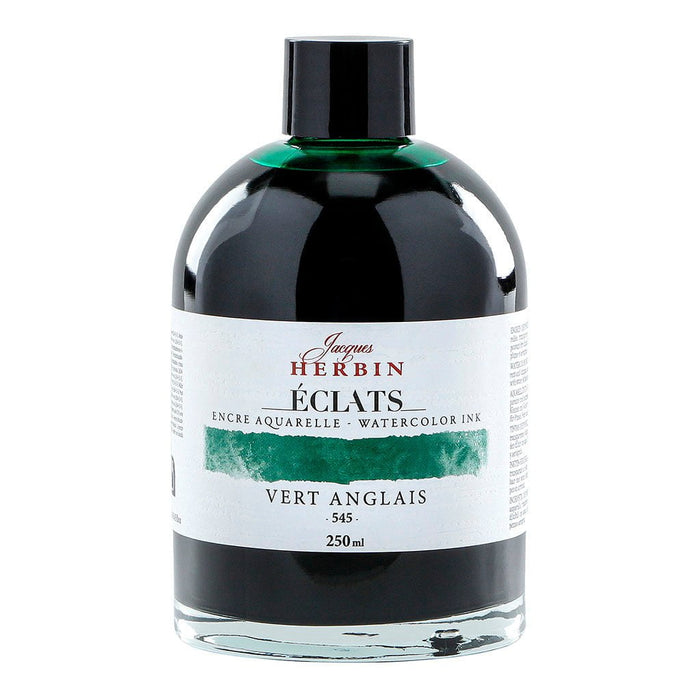 Jacques Herbin Eclats Watercolour Ink 545 British Racing Green 250ml FPC18545T