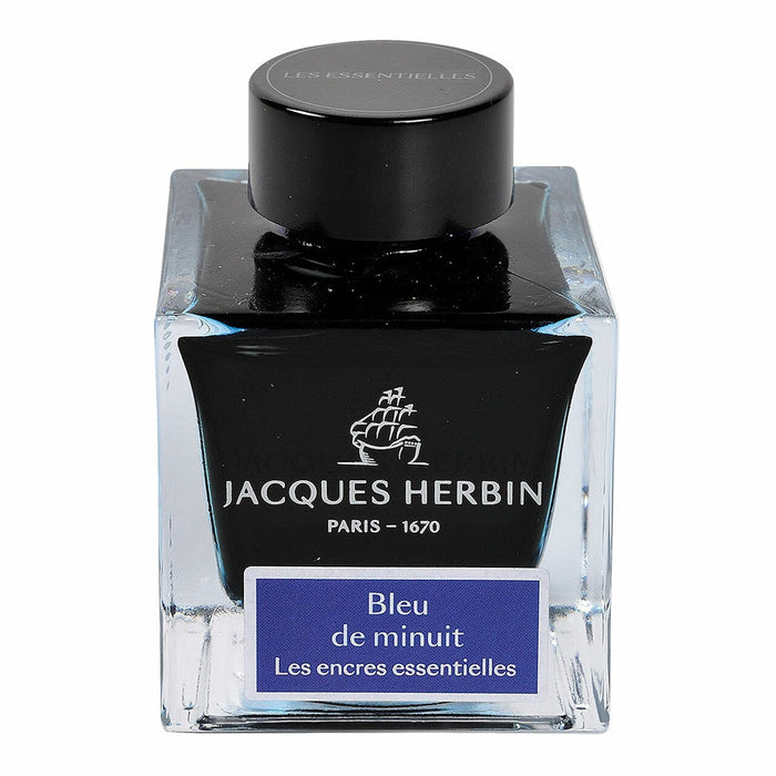 Jacques Herbin Essential Ink 50ml Bleu de Minuit FPC13119JT