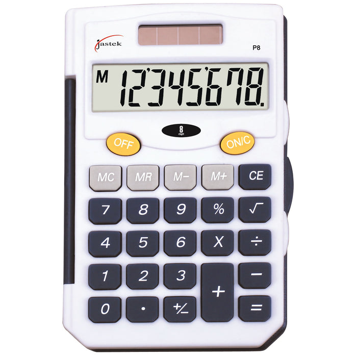 Jastek Dual Power Pocket Calculator AO0398410