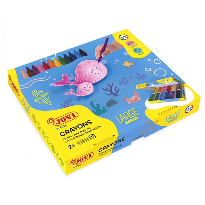 Jovi 300 Pieces Hexagonal Crayon Economy Pack (909A) CXJOV909A