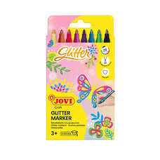 Jovi Glitter Marker 8 Pack CXJOV1608G