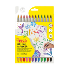 Jovi Lettering Brush Marker D/Ended 12 Pack CXJOV1312DP