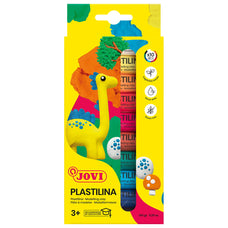 Jovi Plastilina 10 Bars 15gm Assorted CXJOV9010