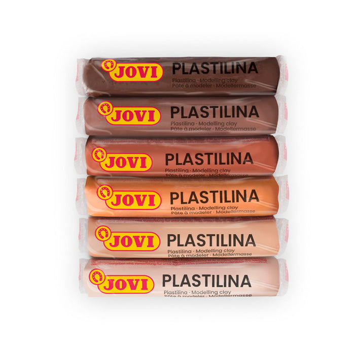 Jovi Plastilina 6 x 15gm Multi-Cultural CXJOV906M