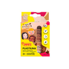 Jovi Plastilina 6 x 15gm Multi-Cultural CXJOV906M