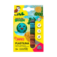 Jovi Plastilina Nature Colours Vegetable-based Modelling Clay 6 x 15gm CXJOV906N