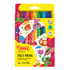 Jovi Washable Felt-Tip Pen 24 Pack CXJOV1624
