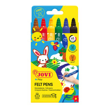 Jovi Washable Maxi Felt-Tip Pen 6 Pack CXJOV1706