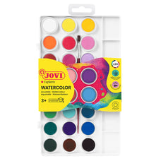 Jovi Watercolour Paint Set 22mm 24 Pack CXJOV80024