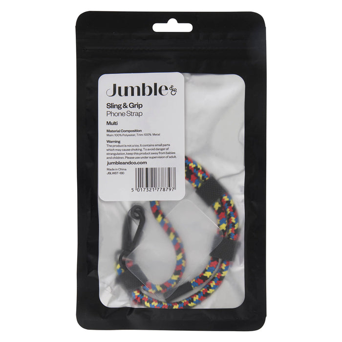 Jumble & Co Sling & Grip Phone Strap, Multicolour CX1001233