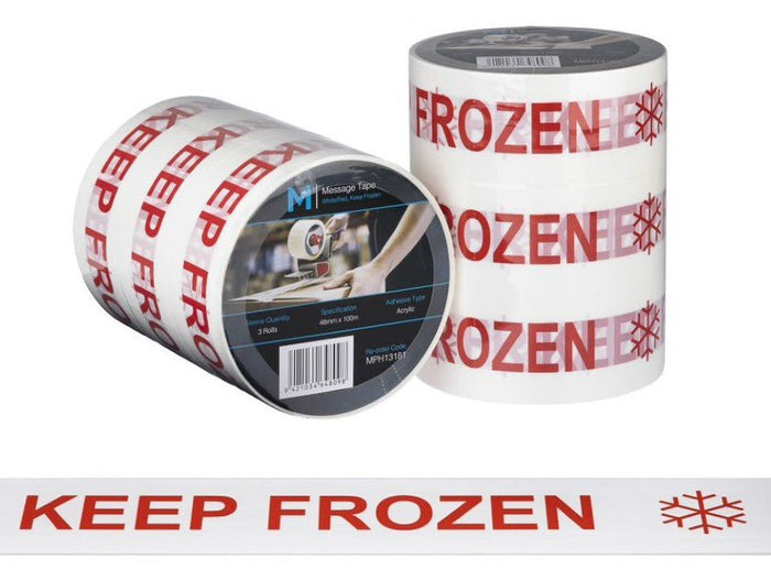 KEEP FROZEN Printed Tape 48mm x 100mt x 36 rolls Carton MPH13181