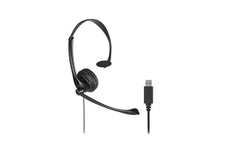Kensington Classic USB-A Mono Headset with Mic and Volume Control AOK80100AP