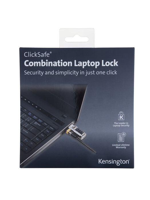 Kensington Clicksafe Combination Laptop Lock AO64697