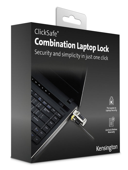 Kensington Clicksafe Combination Laptop Lock AO64697