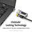 Kensington ClickSafe Universal Combination Laptop Lock AOK68105WW