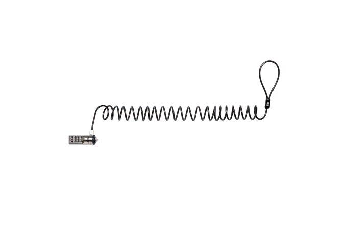Kensington Coiled Cable Combination Laptop Lock AO64670