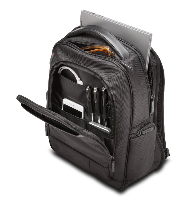 Kensington Contour 2.0 Business Slim 14" Laptop Backpack, Puncture Resistant, Water Resistant, Security Compartment AOK60383WW