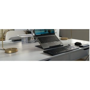 Kensington Easy Riser Go Laptop Riser Black - Up to 43.2 cm (17") Screen Support - Textured - Black - TAA Compliant IM4649269