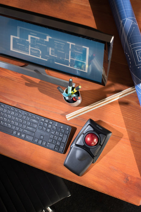 Kensington Expert Mouse Wireless Trackball, Dual Wireless, Detachable Wrist Rest AO72359