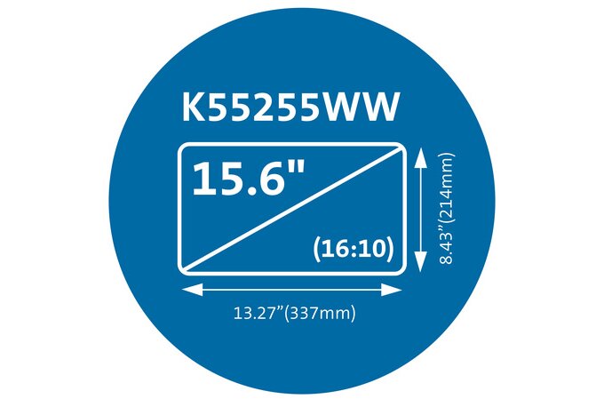 Kensington MagPro Magnetic Privacy Screen for 15.6” Laptop (16:10) AOK55255WW