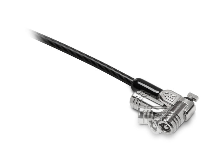 Kensington Microsaver 2.0 Keyed Laptop Lock, Strong 10mm Lock Head, Carbon Steel Cable, Hidden Pin Technology, AO65020