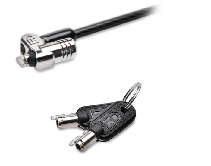 Kensington Microsaver 2.0 Keyed Laptop Lock, Strong 10mm Lock Head, Carbon Steel Cable, Hidden Pin Technology, AO65020