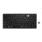 Kensington Multi-Device Dual Wireless Compact Keyboard Black, Up To 3 Devices AOK75502US